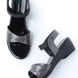 Walkfree Open toe Comfort Heels-3