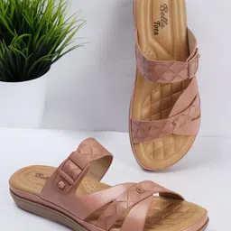 Bella Toes Open Toe Flats-24
