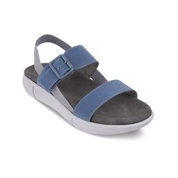 PEPPER Buckles Detail Open Toe Flats-picture-35