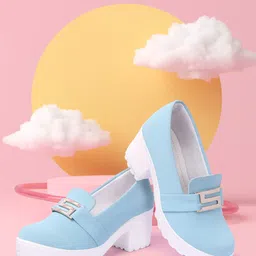 FASHIMO Platform Heels Pumps-47