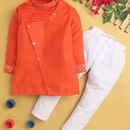 Jeetethnics Boys Self Design Regular Kurta With Pyjamas-10