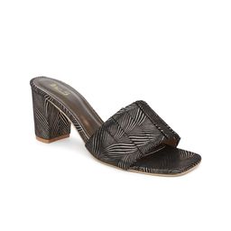 Inc 5 Printed Open Toe Party Block Heels-13