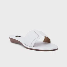 Sole To Soul Women Textured Open Toe Flats-41
