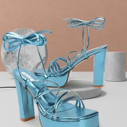 ELLE Strappy Platform Heel Gladiators-43
