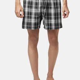 Ajile by Pantaloons Men Blue & White Printed Pure Cotton Boxers-40