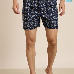 Joven Men Pack Of 2 Printed Pure Combed Cotton Boxers-image-31