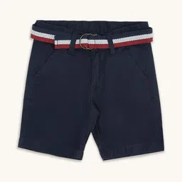 Pantaloons Junior Boys Solid Cotton Shorts-picture-28