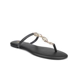 Inc 5 Embellished T-Strap Flats With Backstrap-picture-28