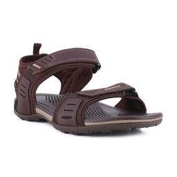 Sparx Men Brown & Beige Solid Sports Sandals-48