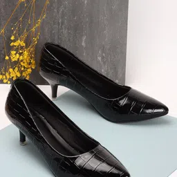 Carlton London Textured Party Kitten Pumps-picture-57