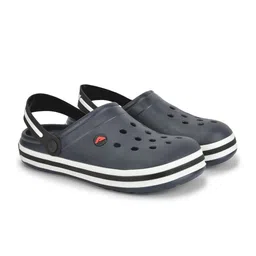 Adda Men Navy Blue & White Clogs-picture-18