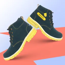 BAESD Boys Round Toe Lace-Up Boots-45