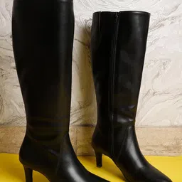 ELLE Women Textured High-Top Regular Boots-51