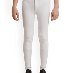 FOUGANZA By Decathlon Unisex Kids White Skinny Fit Solid Regular Trousers-image-39