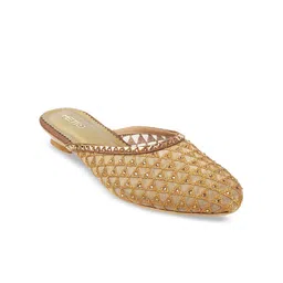 Metro Women Embellished Mules Flats-54