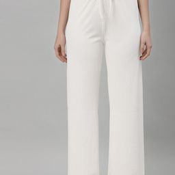 NEUDIS Women Ribbed Mid Rise Lounge Pants-picture-47