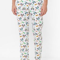 URBAN SCOTTISH Men Printed Pure Cotton Lounge Pants-image-88