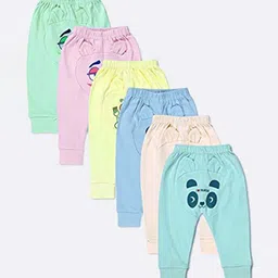Superminis Kids Pack of 6 Printed Cotton Lounge Pants-image-11