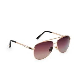 ZILLI Unisex Aviator Sunglasses with UV Protected Lens-ZI65076 C01 image 1