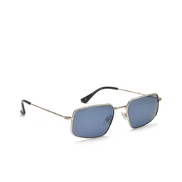 IDEE Men Rectangle Sunglasses with Polarised and UV Protected Lens IDS3097C4PSG image 1