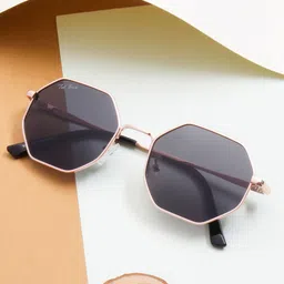 Ted Smith Round Sunglasses with Polarised and UV Protected Lens OCTAVE_C2 image 1
