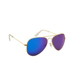 AISLIN Unisex Aviator Sunglasses ES_12780-50-AS-3026-fPRBL-GLD-AV-Mirror Purple-image-49