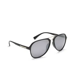 IDEE Men Grey Lens & Black Aviator Sunglasses with UV Protected Lens IDS2726RC1SG-18