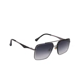 AISLIN Men Wayfarer Sunglasses With UV Protected Lens ES_12883-91-AS-64082-BLK-GNBK-WF-10