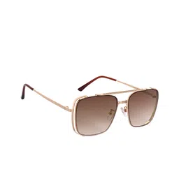 AISLIN Men Wayfarer Sunglasses with UV Protected Lens ES_12858-91-AS-80701-BRW-GLD-WF-picture-16