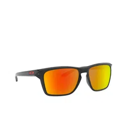 OAKLEY Men Rectangle Sunglasses with Polarised Lens 888392454942-6