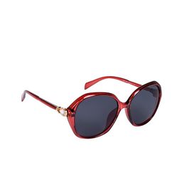 NuVew Women Oversized Sunglasses with Polarised ES_15491-32-NW-3679-BLK-RDGL-OS-image-82