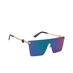 NuVew Unisex Wayfarer Sunglasses with UV Protected Lens ES_16625-34-NW-2333-fGRBL-GLGR-image-66