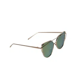 Awestuffs Women Pink & Gold-Toned Full Rim Cateye Sunglasses with UV Protected Lens-28