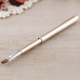 KAI Round Lip Brush - Gold Toned-14