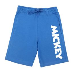 Disney by Wear Your Mind Boys Blue Typography Printed Mickey Shorts-picture-22