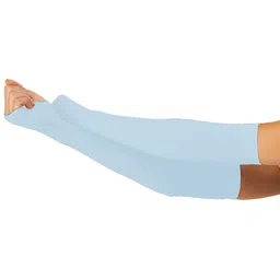 SECRETS BY ZEROKAATA Unisex Solid Assorted Pack of 3 UV Protection Arm Sleeves Gloves-1