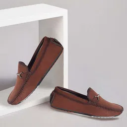 aadi Men Suede Lightweight Horsebit Loafers-57
