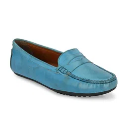 CARLO ROMANO Women Lightweight Leather Penny loafers-20