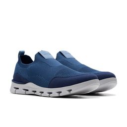 Clarks Men Textured Slip-On Sneakers-50