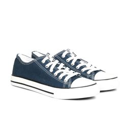 MOZAFIA Men Canvas Lace-up Casual Low Top Sneakers-image-72