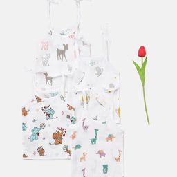 The Boo Boo Club Infant Pack Of 4 Printed Sustainable Organic Cotton Jhablas-29