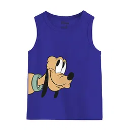 Minicult Kids Pluto Printed Cotton Basic Innerwear Vest-image-32