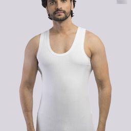 VIP Pack Of 2 Sweat Absorbency Pure Cotton Basic Innerwear Vests-image-52