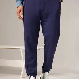 MODERN CREW Men ACE Luxe Relaxed Fit Joggers-image-62