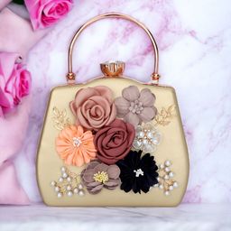 Sangria Embellished Box Clutches-image-99