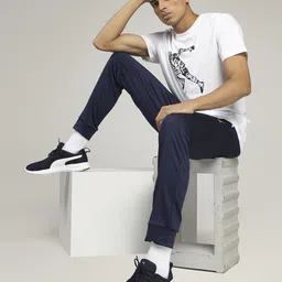 Puma Men Navy Blue Dryflex Sneakers-image-5