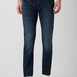 Peter England Casuals Men Skinny Fit Heavy Fade Stretchable Jeans-image-87