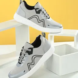 Giorgio Men Round Toe Lace-Ups Lightweight Sneakers-14