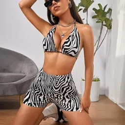 TANDULprinted top and shorts Co-Ords-image-65