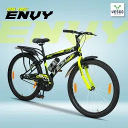 ENVY City Bike/cycle with Inbuilt Carrier for Boys/Men 26 T (inch) Road Cycle-0